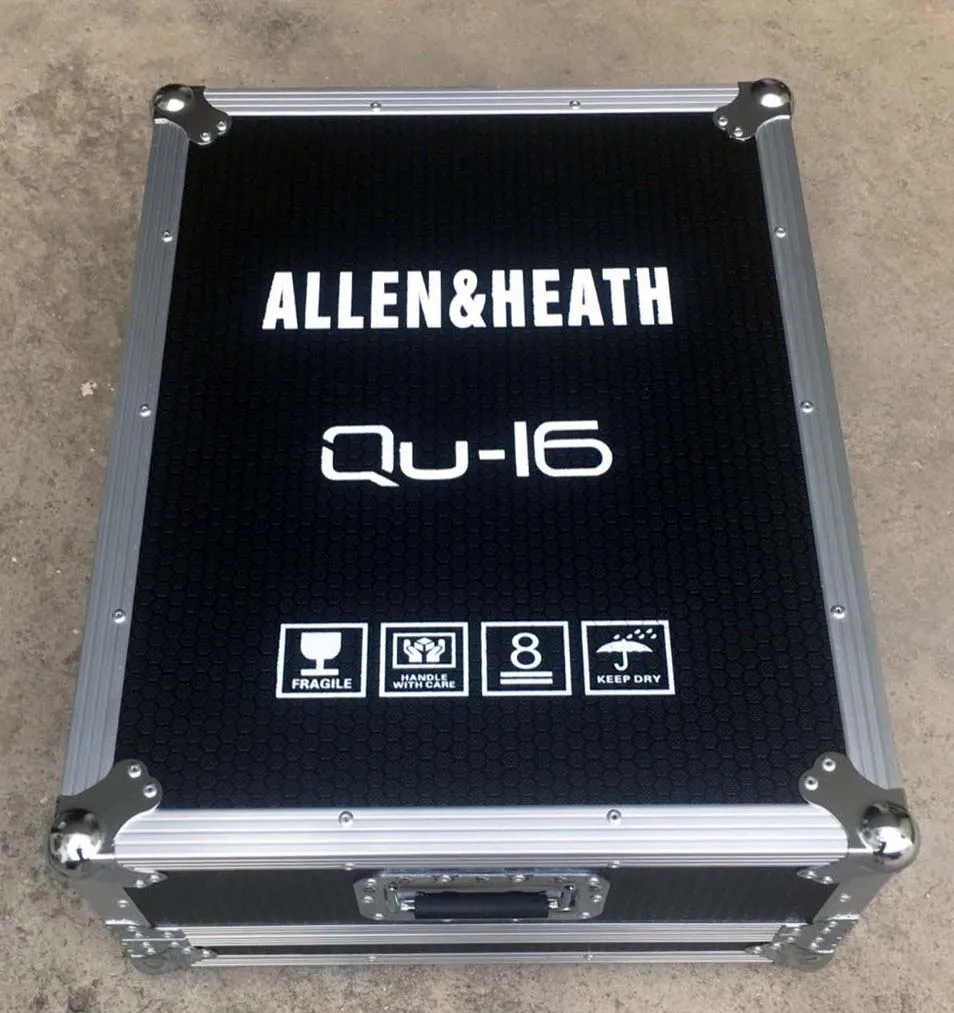 ALLEN QU16 Mixer Aviation Case ALLEN&HEATH Mixer Case With Doghouse Mixer Aviation Cabinet