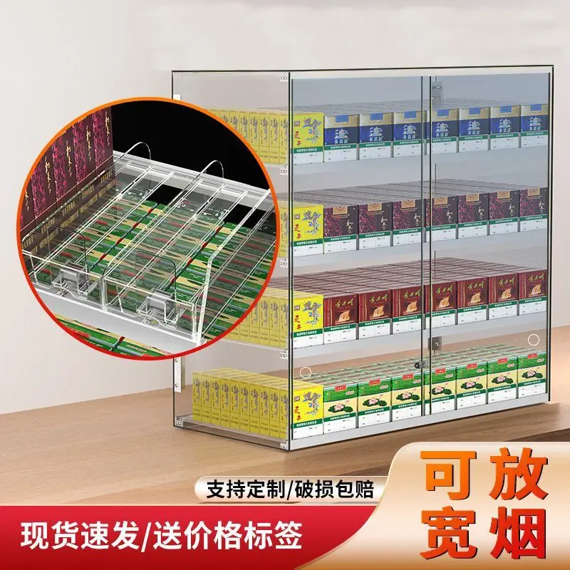 Custom Multi-layer Display Rack Supermarket Display Stand Wall-mounted Automatic Pusher