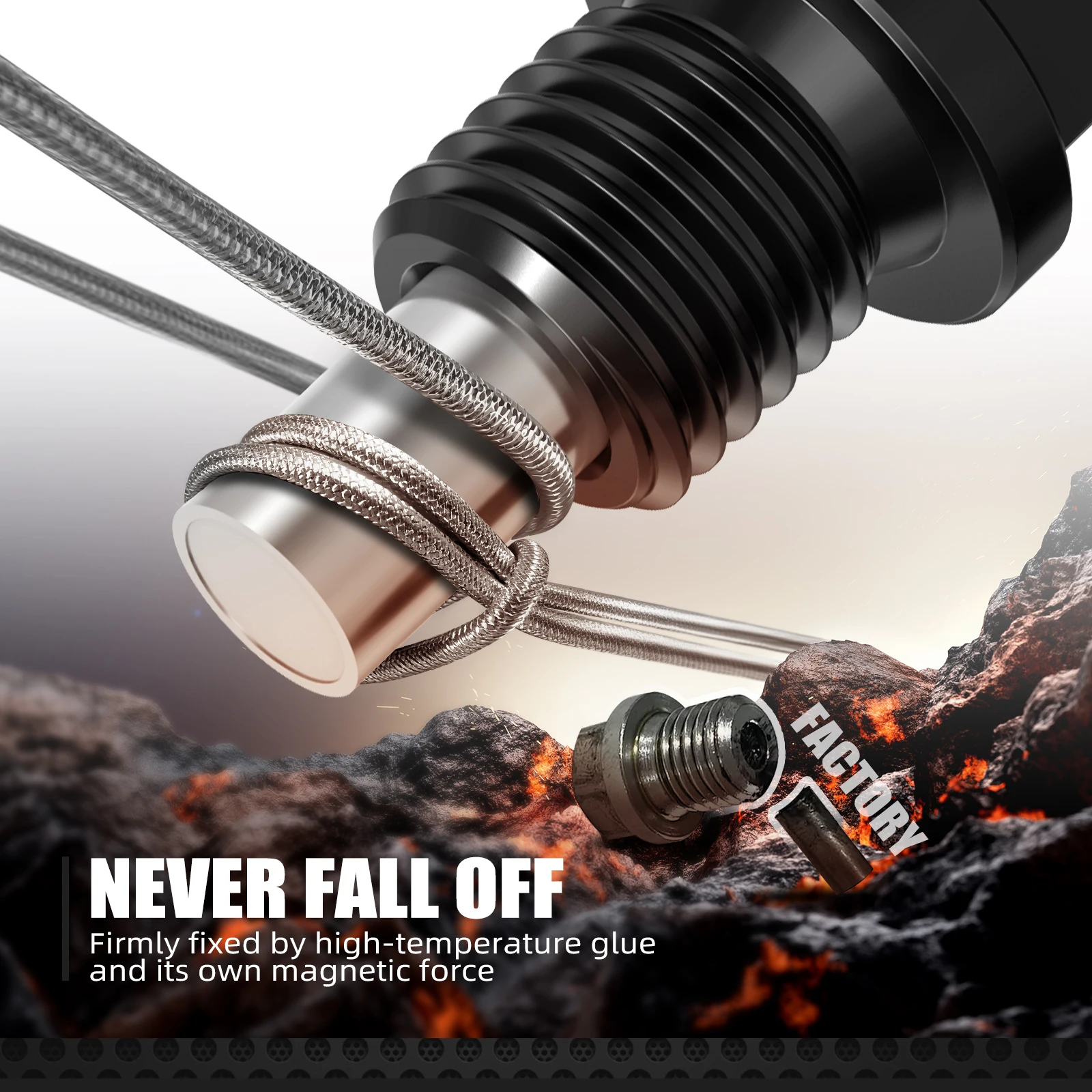 (EU-Lager) Für 1998-2025 KTM EXC 300 Magnetischer Ölablassschraube für KTM EXC 250 EXC-F 350 SX 125 SXF 450 XC XCF XCW XCF-W XW-F – Detail 5