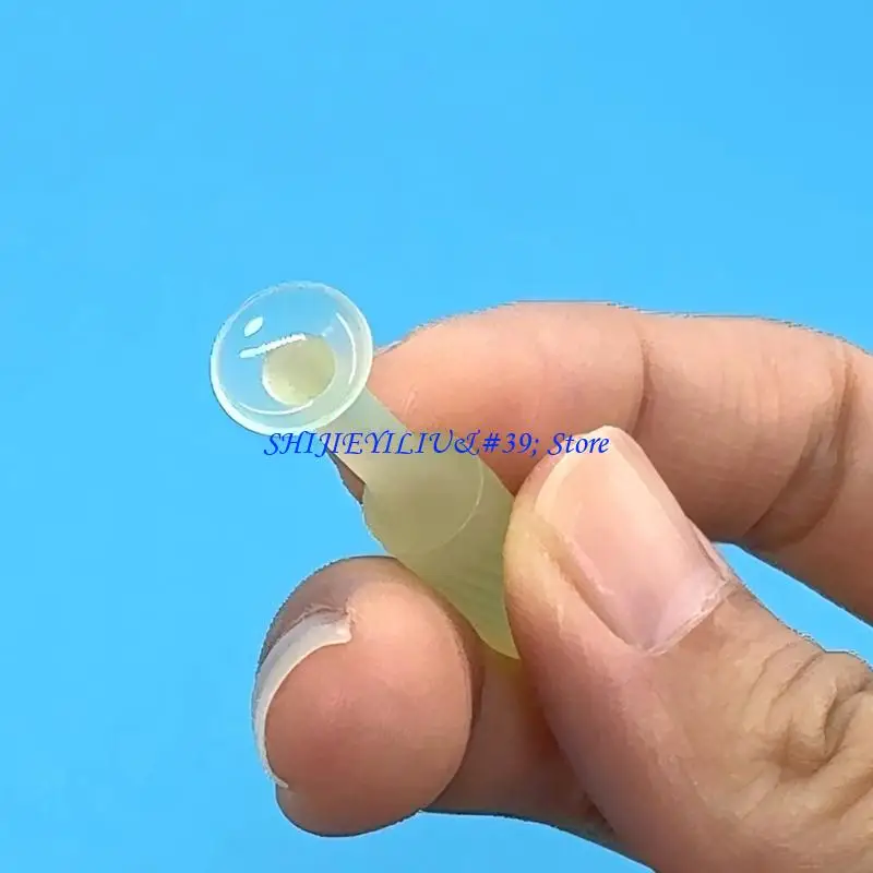 E21F Travel Size Contact Lenses Applicator Set Hygienic Silicone Tool For Easy Removal Application Beginner Elderly Users