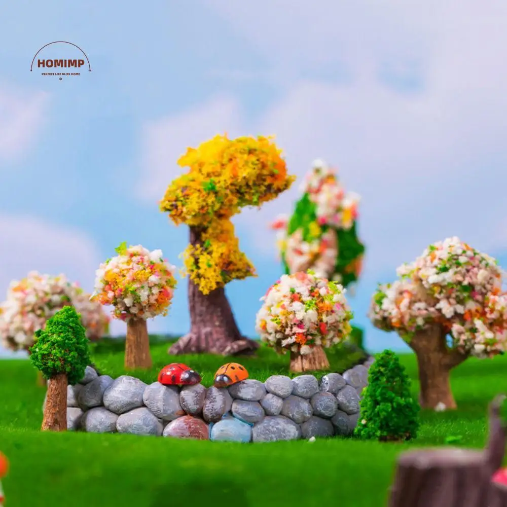 

Decorative Artificial Mini Pine Tree Simulation Multiple Style Fairy Moss Micro Landscape Lifelike Resin