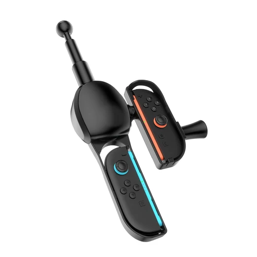 Imagen 2 del producto Caña de pescar NS2285 para Switch 2 con llave R, Kit de juego de peces para Switch 2 para pesca legendaria/Pesca Star World Tour/The Strike