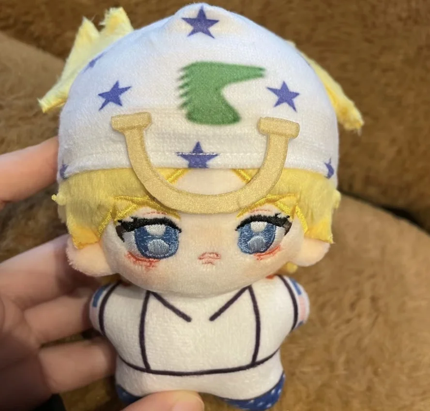 JoJo Bizarre Adventure 10cm Starfish Body Cotton Doll Johnny,Gyro,Giorno,Caesar,Narancia,Yoshikage Kira Plush Pendant Fans Gift