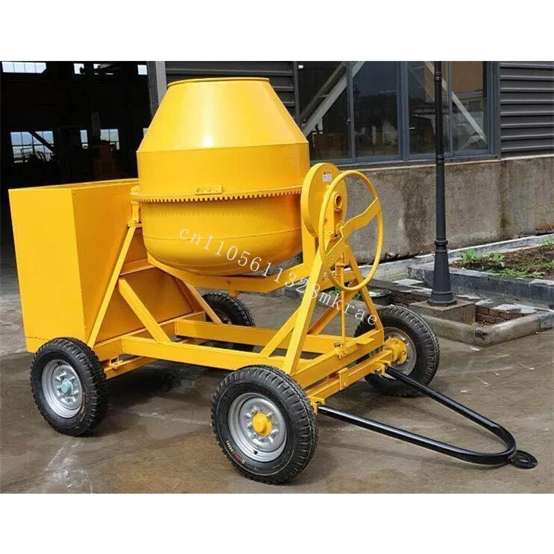 

New hot-selling 350L 500L 750L 1000L portable hot cement mixer for construction diesel engines with core motor components