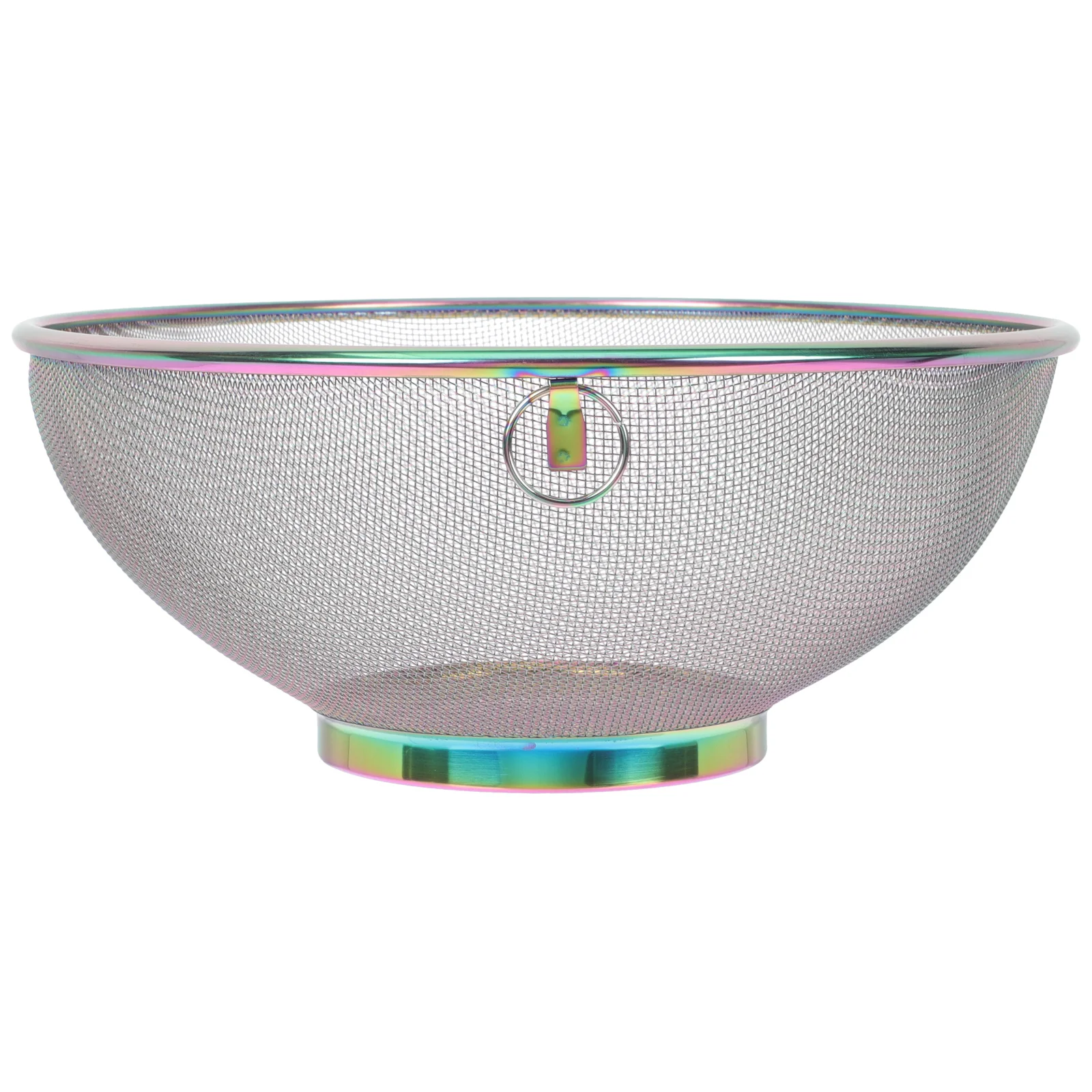 

Stainless Steel Mesh Strainer Drain Basket for Kitchen Vegetable Food Filter Rice Washing Bowl Non Deformable Easy Clean