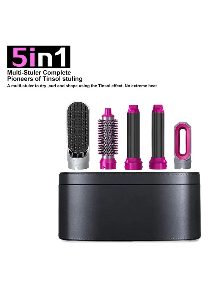 

New Hair Dryer Multifunction Styler 5 in 1 Curling iron Automatic curling iron Straightener with hair brush Curling iron