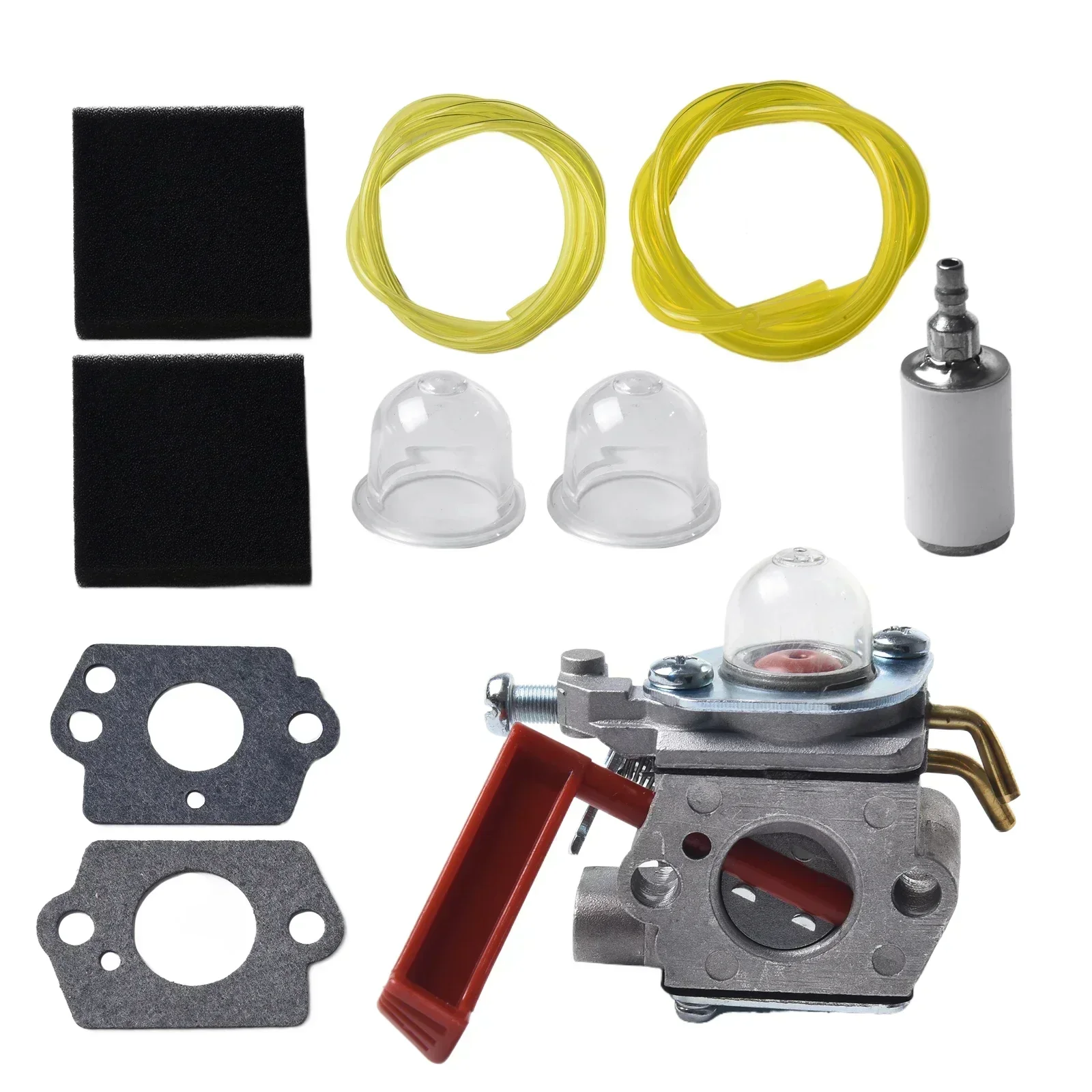 

Carburetor Carburetor Kit Garden Tool Air Filter Fuel Filter Gasket Primer Bulb For Homelite UT20760 UT20026 New