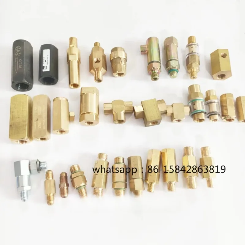 Screw air compressor transparent visual oil return check valve/check valve/oil return peep/globe valve, compressor