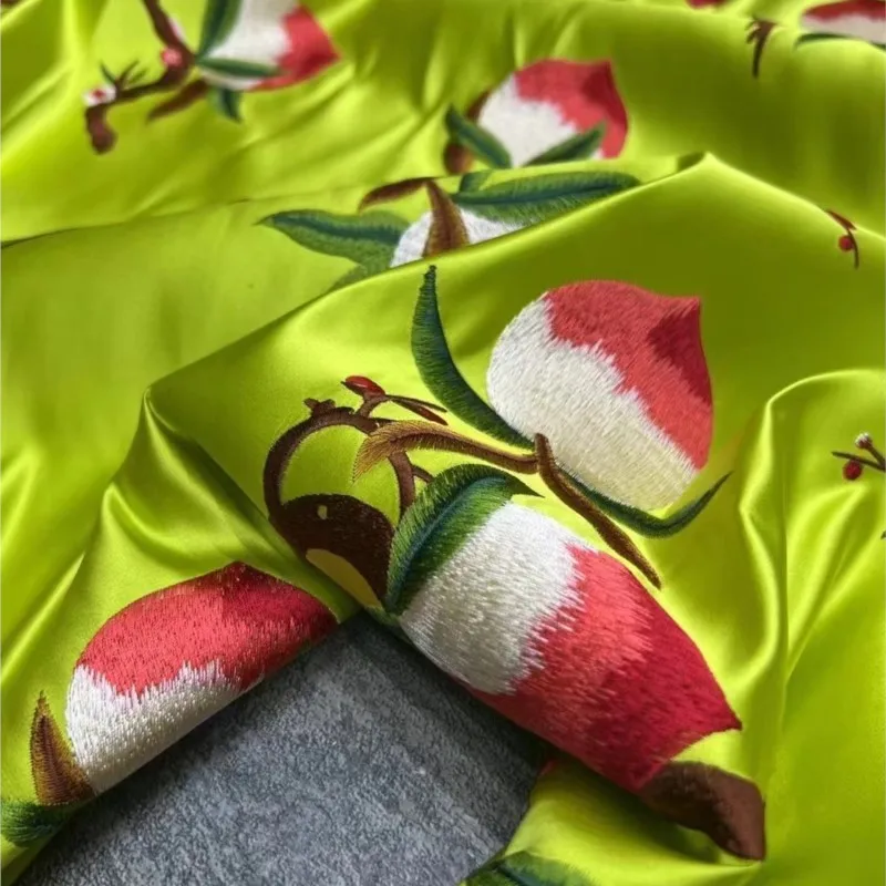 Gao Ding Gong ซาติน Ku Yun ผ้าปักผ้าไหมผ้าเสื้อโค้ทสไตล์จีนใหม่