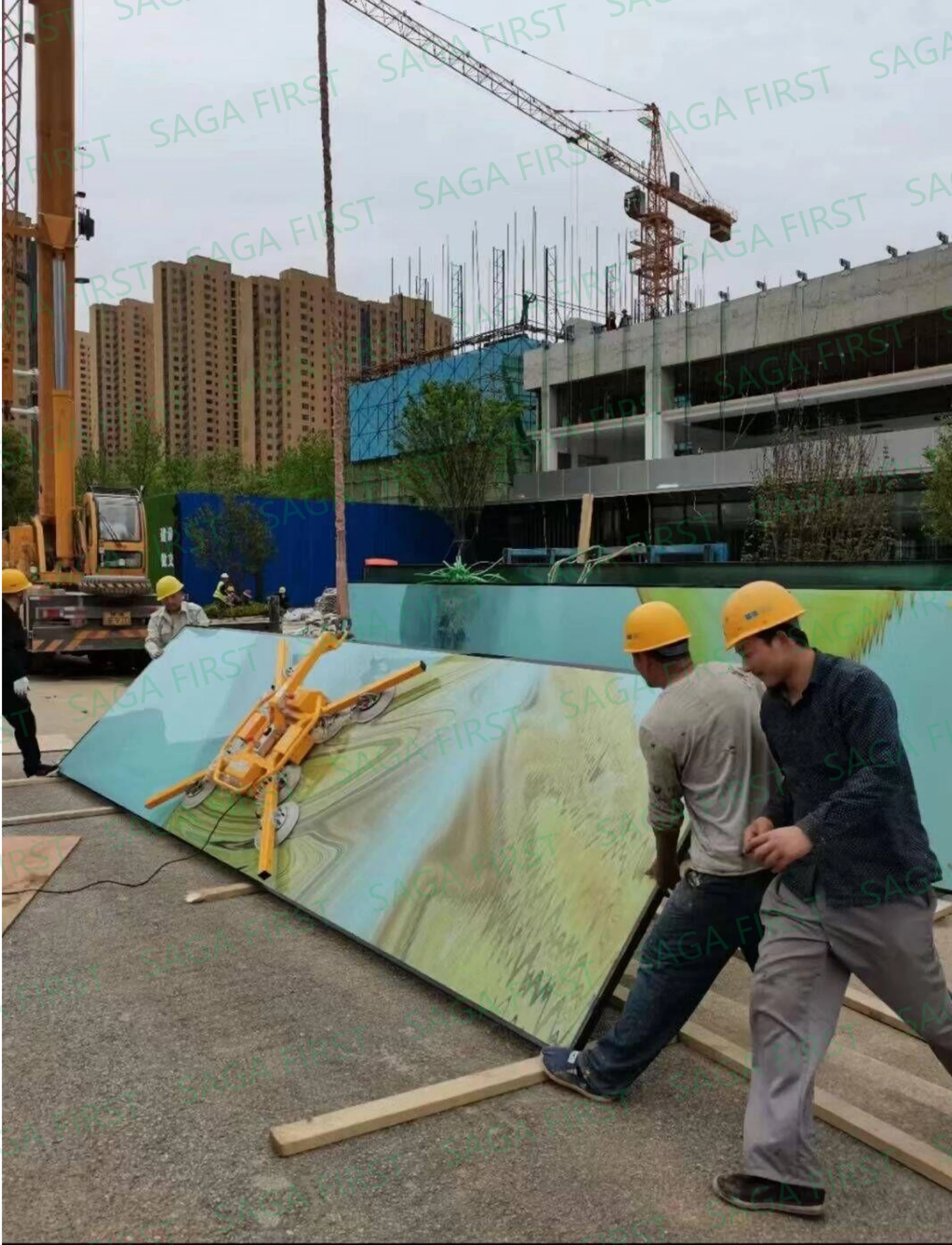 Vacuum Electric Suction Cup Lifter Metal Tempered Glass Lifting Equipment Glass Installation R/obot