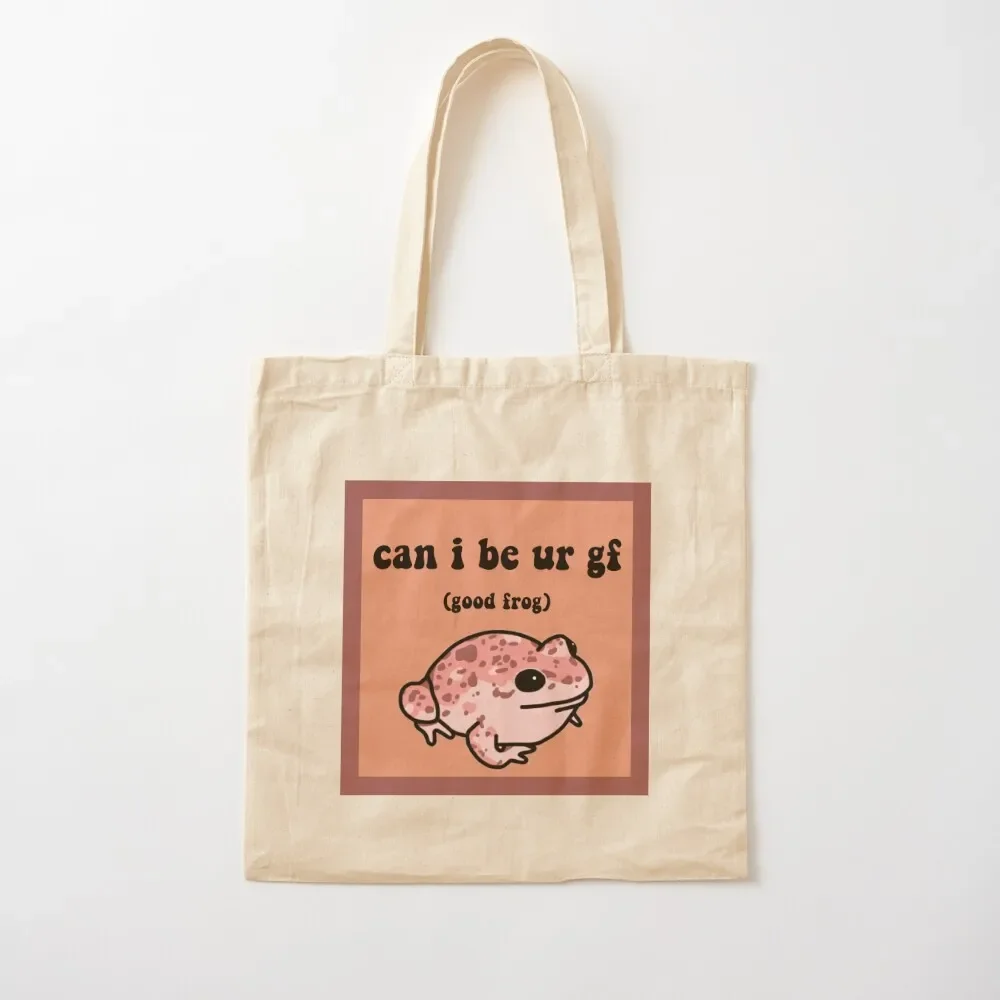 

2025 New Bags Good Frog Tote Bag Canvas bag Women's bag