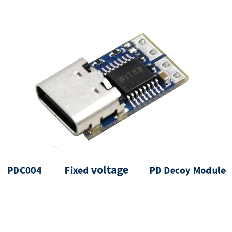 PDC004-PD Decoy Module PD23.0 To DC DC Trigger Extension Cable QC4 Charger Type-C PD Decoy