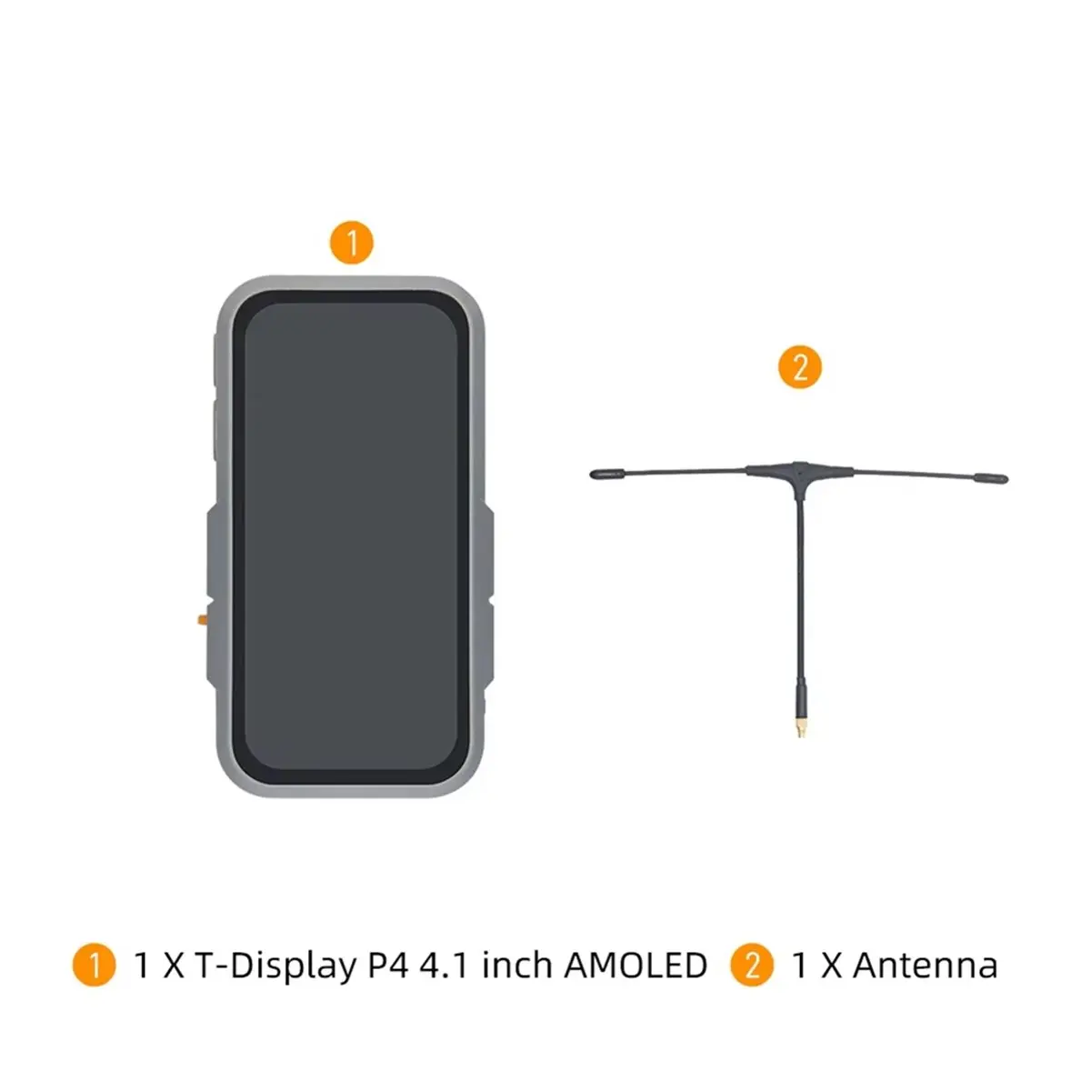 Superdeal*GO 4.1-Inch AMOLED Display IoT LoRa Touch Display Development Board -P4+C6 +2MP MIPl Camera Support 2.4 GHz WiFi6 BLE