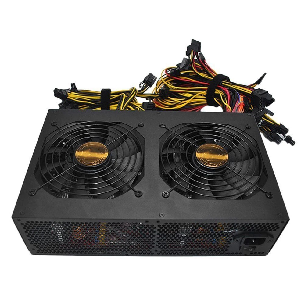 For Dedicate Power Supply for ATX 3450W 80 PLUS Gold 24 Graphics Interface With Dual 140mm Cooling Fan 100% Test Before Shipment