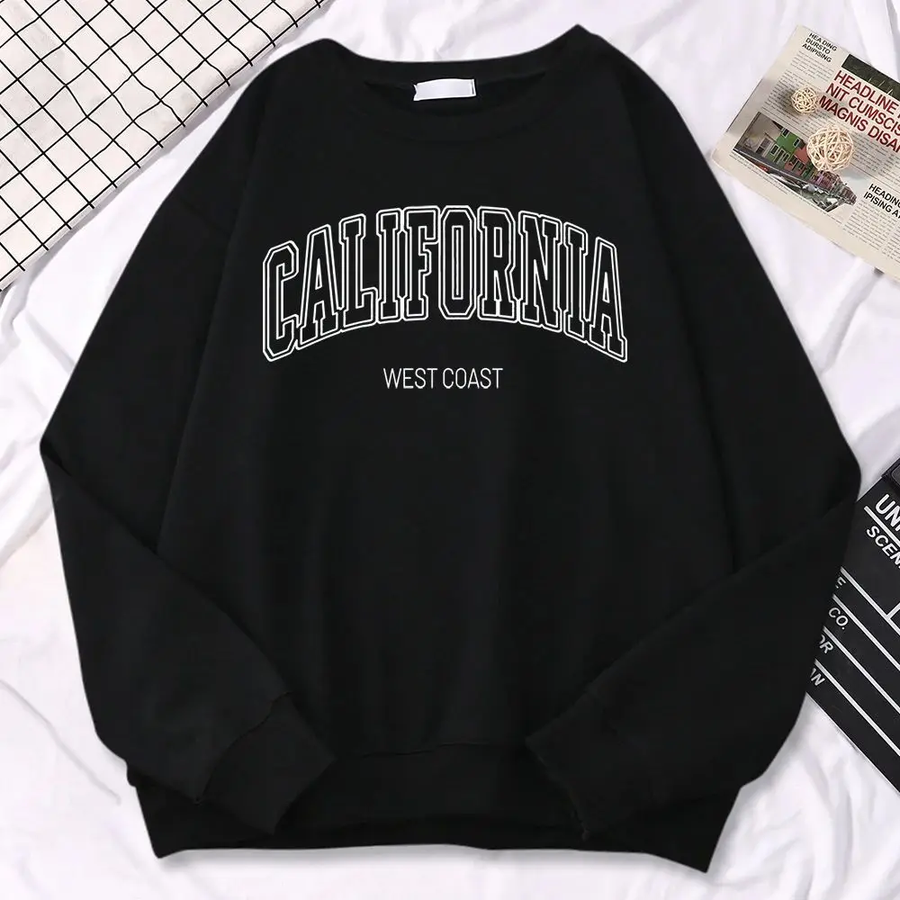 

Женские толстовки Winter Faion Cleanfit Sle California West Coast Design Женские футболки из льняного материала А-силуэта