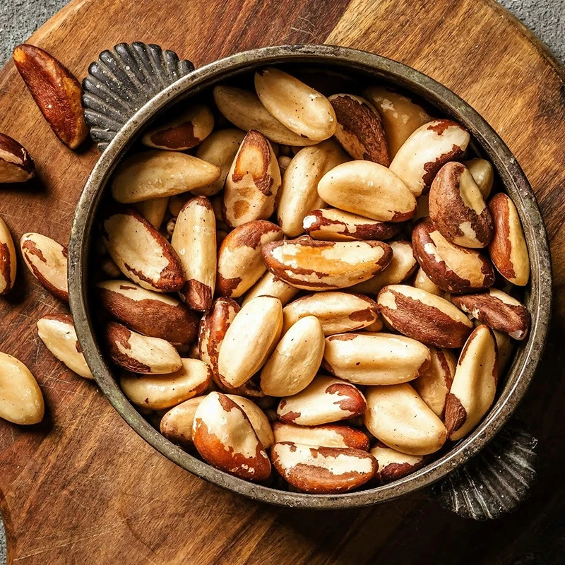 ○   غني بالسيلينيوم، مكمل لمدة يوم واحد، مكسرات برازيلية للكنز البرازيلي 100 جرام ~ 1 كجم، مكسرات معبأة بشكل فردي، مكونات الخبز، الطبقات، مكونات الطبخ، الوجبات الخفيفة، الأطباق الجانبية #4