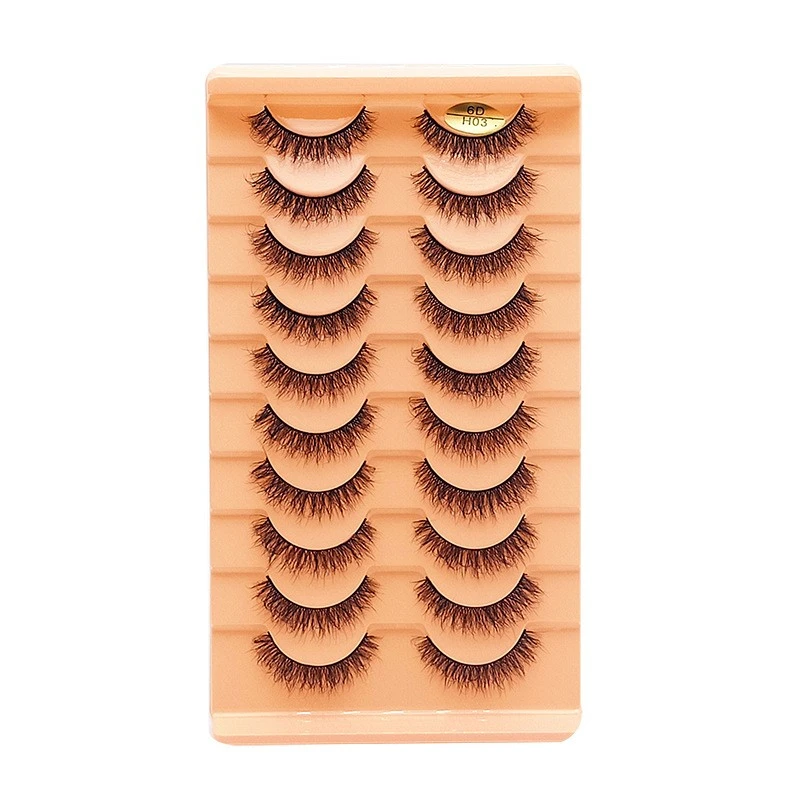 تأثير ستيريو سوبر بولب 6D طبيعي نحيف مبالغ فيه على الطراز الأوروبي الأمريكي لمكياج العيون #5