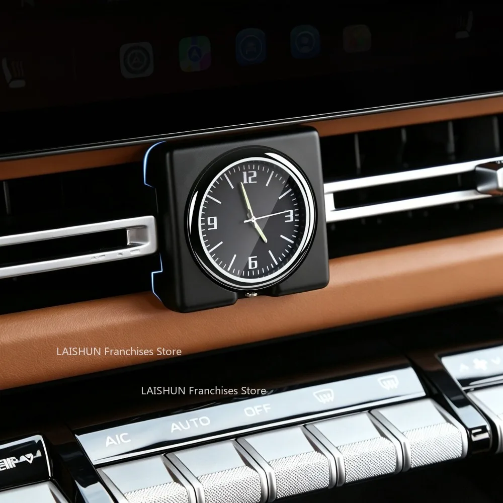 For Chery iCAUR V27 Esteo iCAR V27 Luminous Dashboard Quartz Clock Premium Electronic Car Watch Center Console Interior Upgrade
