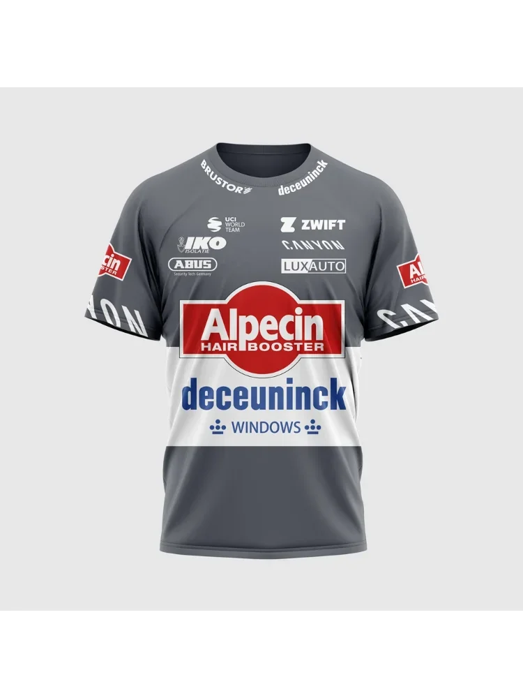 AliExpress DECEUNINCK Team 2025 Cycling Jersey  Clothing T-shirt Outdoor Sports Competition Tour de France Men 3D New Summer Women Children