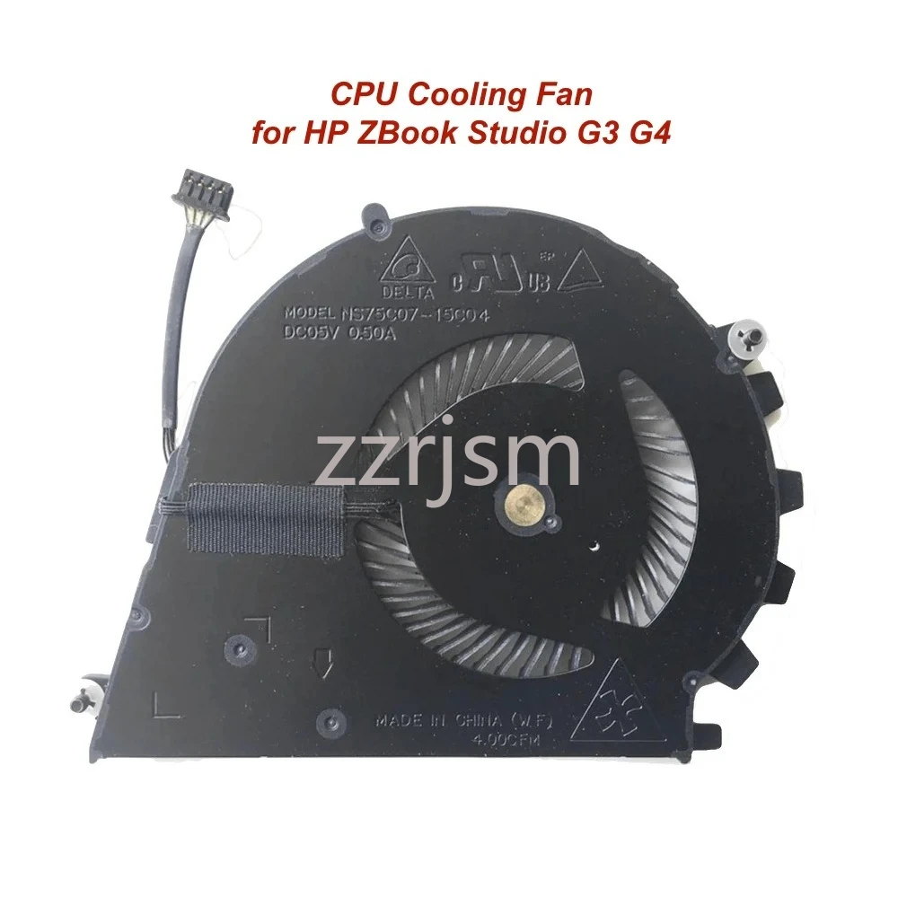 Laptop CPU GPU Cooling Fan For HP ZBook Studio G3 G4 Notebook Fans Cooler Radiator NS75C07-15C04 NS75C08-15C05 840960-001]