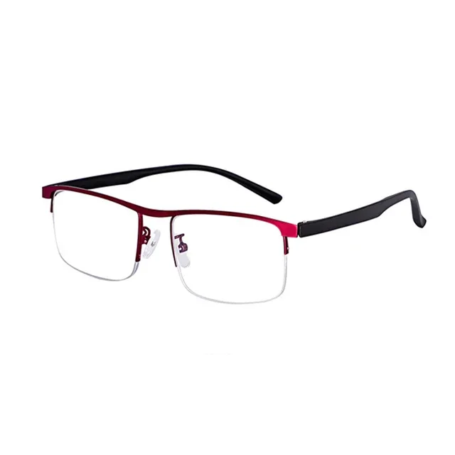 IENJOY Intelligente multifokale progressive Lesebrille, halber Rahmen, Anti-Blaulicht-Brille mit automatischer Anpassung und doppeltem Verwendungszweck 8