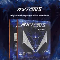 Goma de tenis de mesa, gomas adhesivas, esponja de Ping Pong Offensiva giratoria, goma Original de Ping Pong Loki