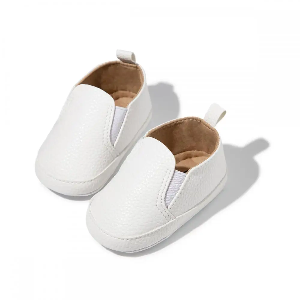 Spring Autumn Shallow Mouth Newborn Baby Walking Shoes First Day Baby Boys Girls Shoes Soft Comfortable Cotton Soles Anti-Slip