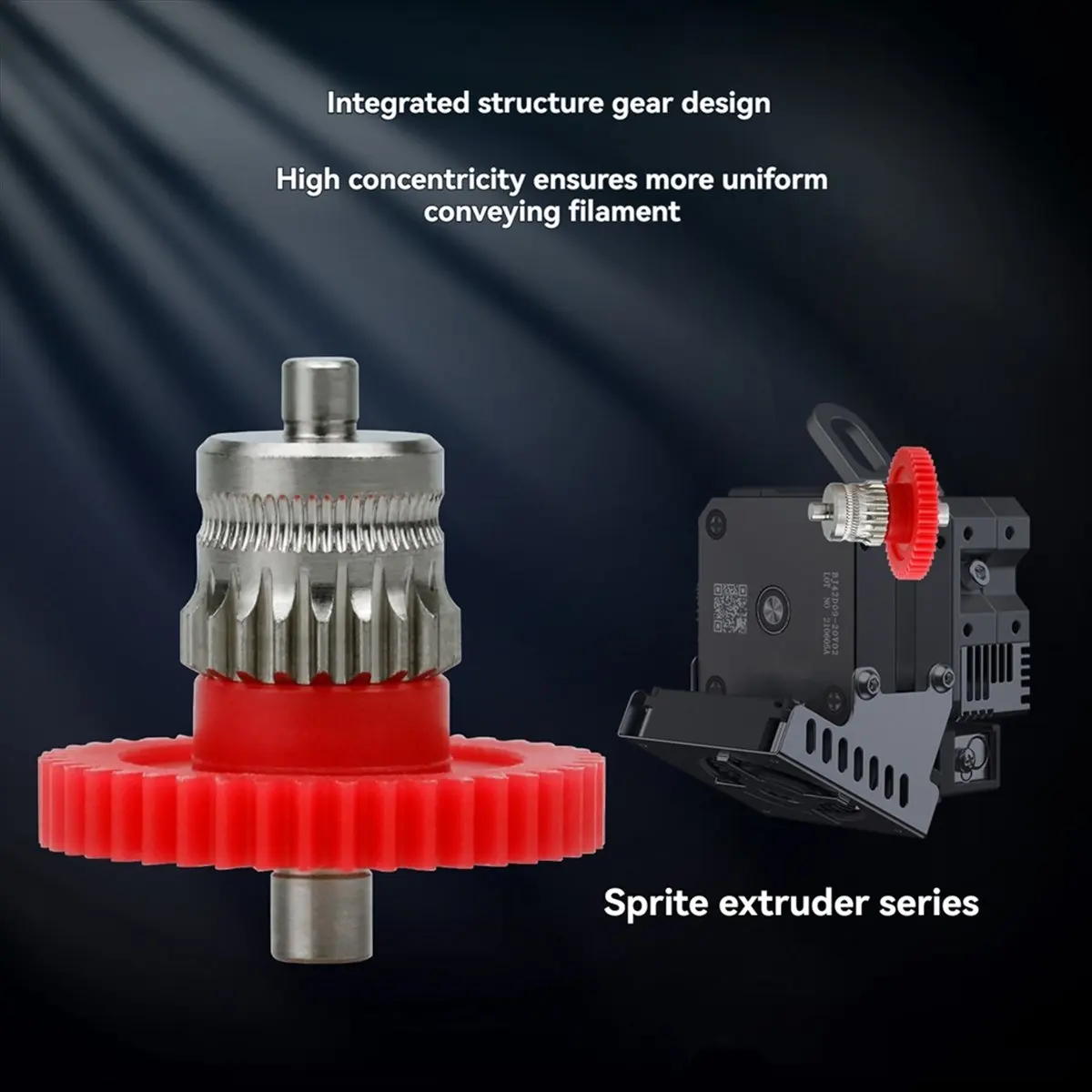 A85P Upgrade Extruder Gear Kit for Creality Ender3 S1 V3 SE Ender-5 CR-10 Smart Pro Coating 3D Printer Accessories B