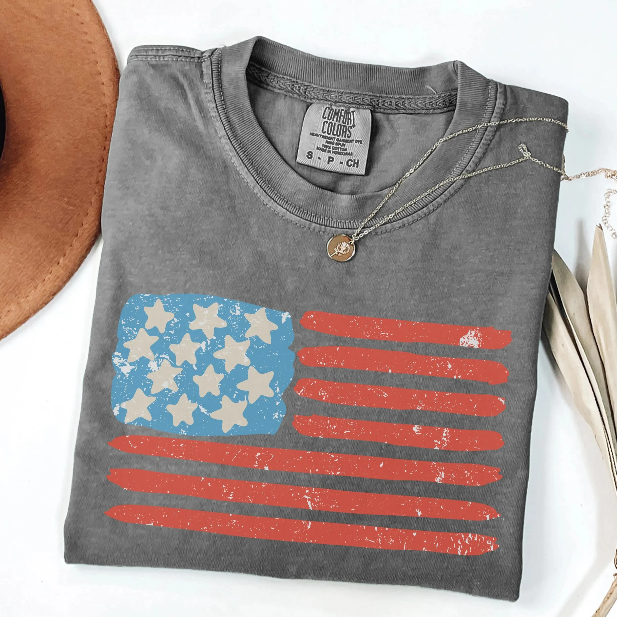 قميص ريترو أمريكا، العلم الأمريكي، قميص الرابع من يوليو، الرابع من يوليو، هدية وطنية الولايات المتحدة الأمريكية، تي شيرت جرافيك نسائي، قميص الولايات المتحدة الأمريكية #1