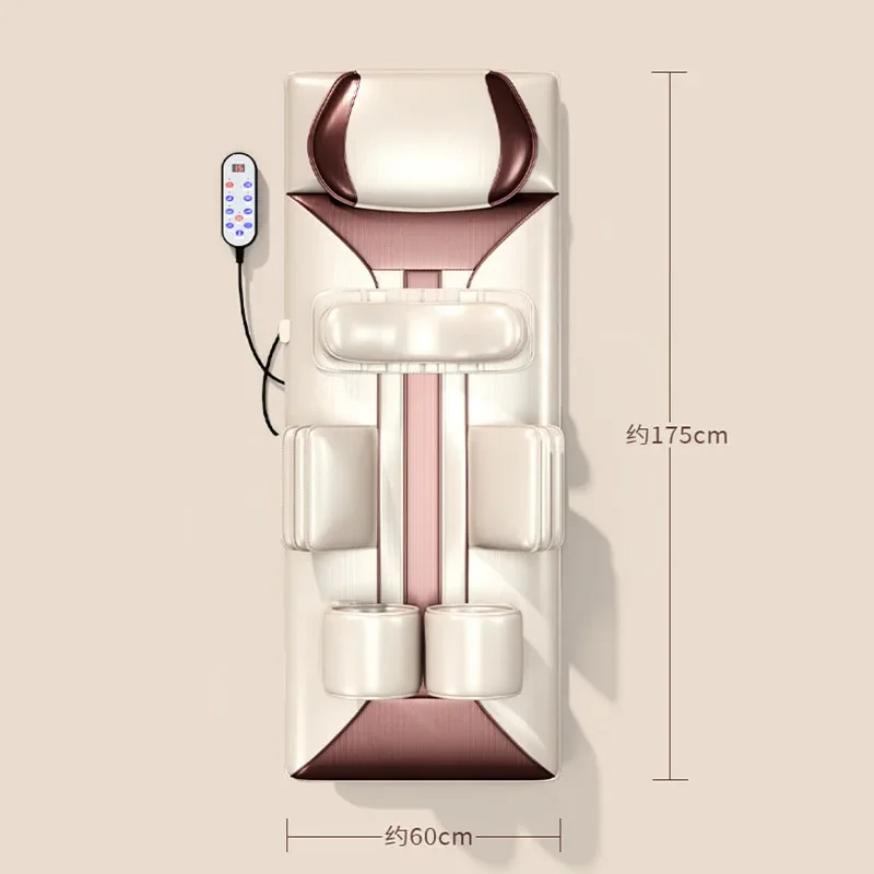 

Electric Massage Mattress Airbag Kneading Vibrating Mat For Neck Back Leg Moxibustion Therapy Body Waist Relaxation Pain Relief