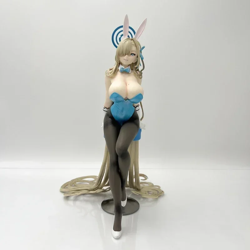 28cm Blue Archive Ichinose Asuna Bunny Girl Anime Figure Figma Arona Action Figure Adult Sexy Collectible Model Doll Toys Gifts