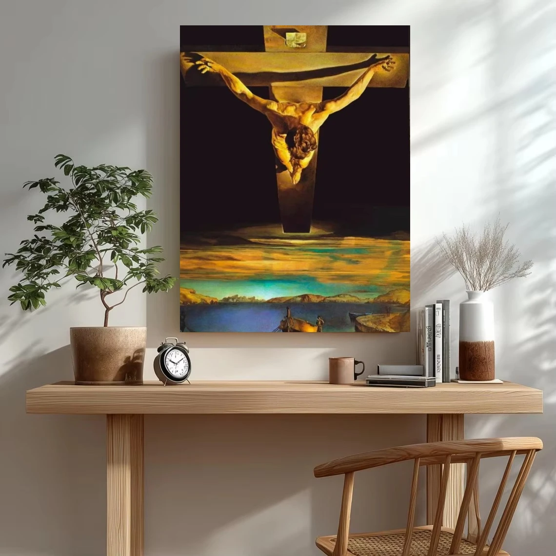 Jesus Christ Cross Jigsaw Puzzle Surreal Religious Art 500/1000/1200/2000 PCS Wall Decor for Living Room Bedroom Gift No Frame