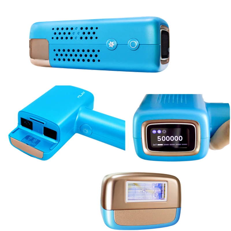 جهاز ليزر MLAY T14 لإزالة الشعر آلة إزالة الشعر الدائم IPL 500000 ومضات تبريد الثلج غير مؤلمة Depilador آلة ليزر