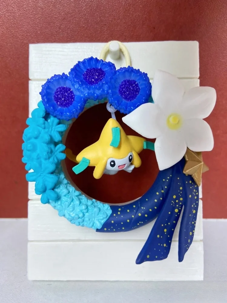 Rement Pokemon ดอกไม้ Garland Season ของสะสมการ์ตูนอะนิเมะกล่องตาบอดเดสก์ท็อปตกแต่งของขวัญวันเกิดของเล่นเด็ก