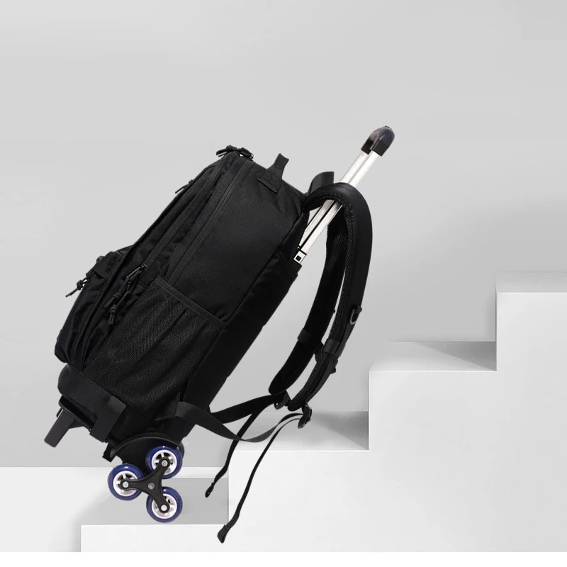 Children School Backpack with Wheels Rolling School Bag For Girls wheeled backpack Trolley Bag Students Backpack Travel Bag