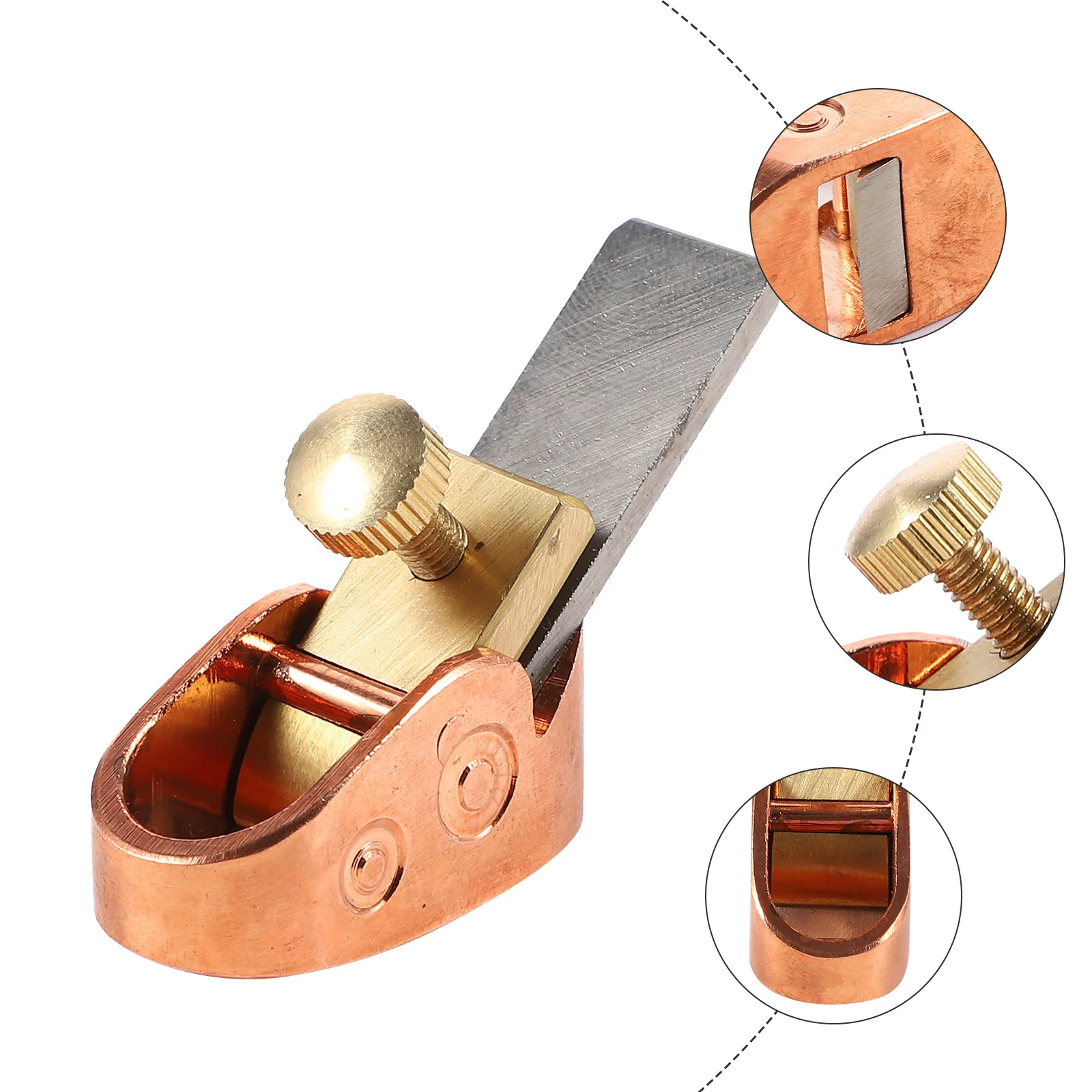 เครื่องมือช่างทำไวโอลิน ไม้ไสมือขนาดเล็ก 12 มม. ทำจากทองเหลือง สำหรับไวโอลิน เครื่องดนตรีไม้ และงานไม้