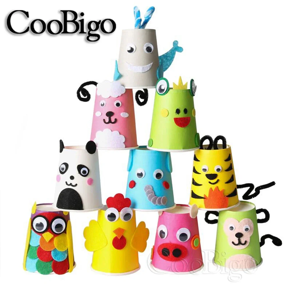 100 قطعة/500 قطعة ذاتية اللصق Googly تذبذب عيون DIY بها بنفسك سكرابوكينغ الحرف مشاريع DIY بها بنفسك دمى اكسسوارات عيون اللعب اليدوية