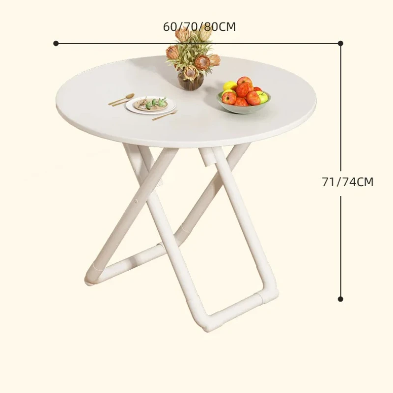 طاولة خشبية مدمجة قابلة للطي بدون تجميع لمحلات شاي الحليب، طاولة طعام محمولة للاستخدام المنزلي في الهواء الطلق