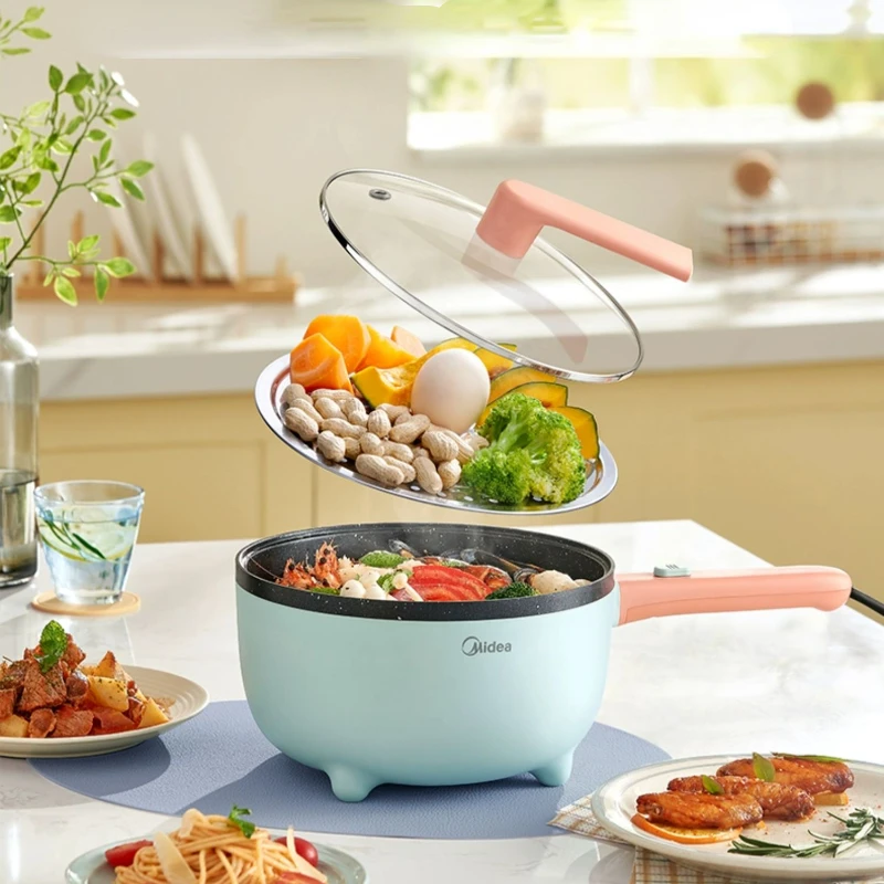 

Midea Electric Frying Pan Household Cooking Multi-Functional Wok Hot Pot Dormitory Students Pot Cooking Integrated Caldron