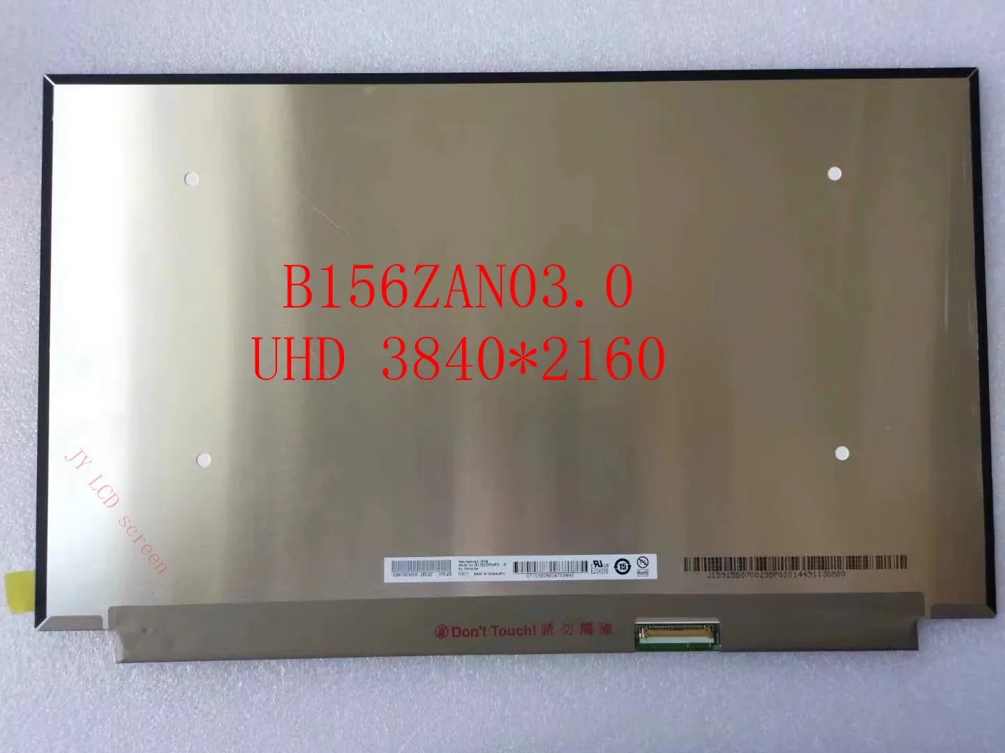 

15.6 inch UHD 3840*2160 B156ZAN03.0 IPS EDP 40 pin 100%sRGB 4K 600 cd/m² Laptop LCD Screen