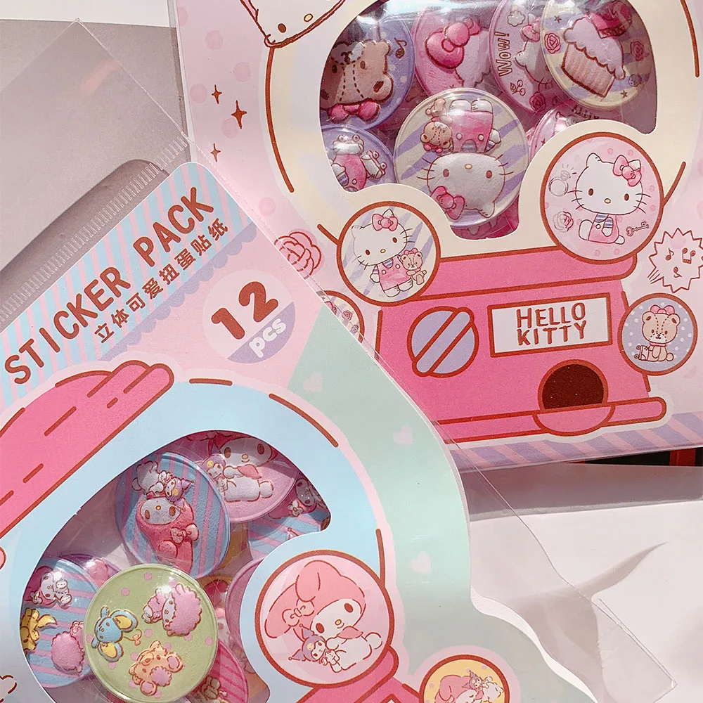 ملصق سانريو الأصلي هالو كيتي ماي ميلودي كتيب الديكور سكرابوكينغ القرطاسية اللوازم المدرسية هدايا الفتيات