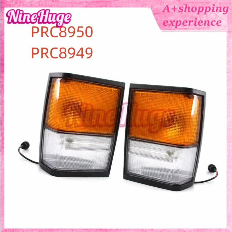 PRC8950 PRC8949 L/R Bright Front Corner Light Classic Side Corner Lamp for Range Rover First Gen 1971-1986