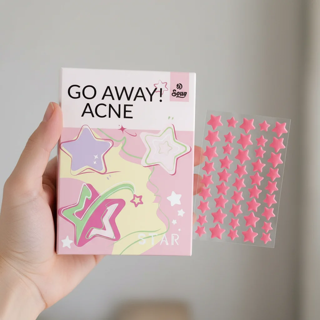 Star Acne Patch Fashion Ultrathin Breathable Acne Covering Hydrocolloid Patch Beauty Face Acne Patch Star Shaped Acne Patches