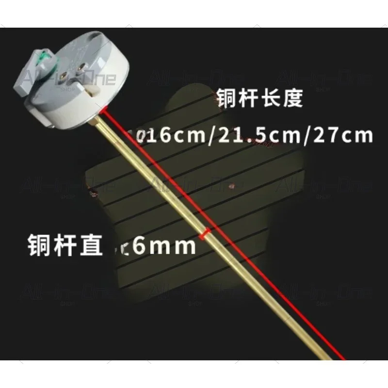 250VAC Plug In Thermostat  Electric Water Heater 30-80C Temperature Control Switch 160mm 215mm 270mm