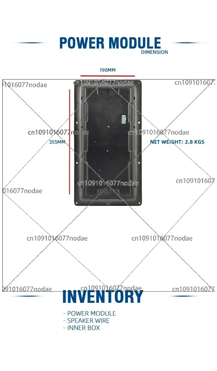 1000W Class D Active Loudspeaker Power Amplifier for Subwoofer Kw181A