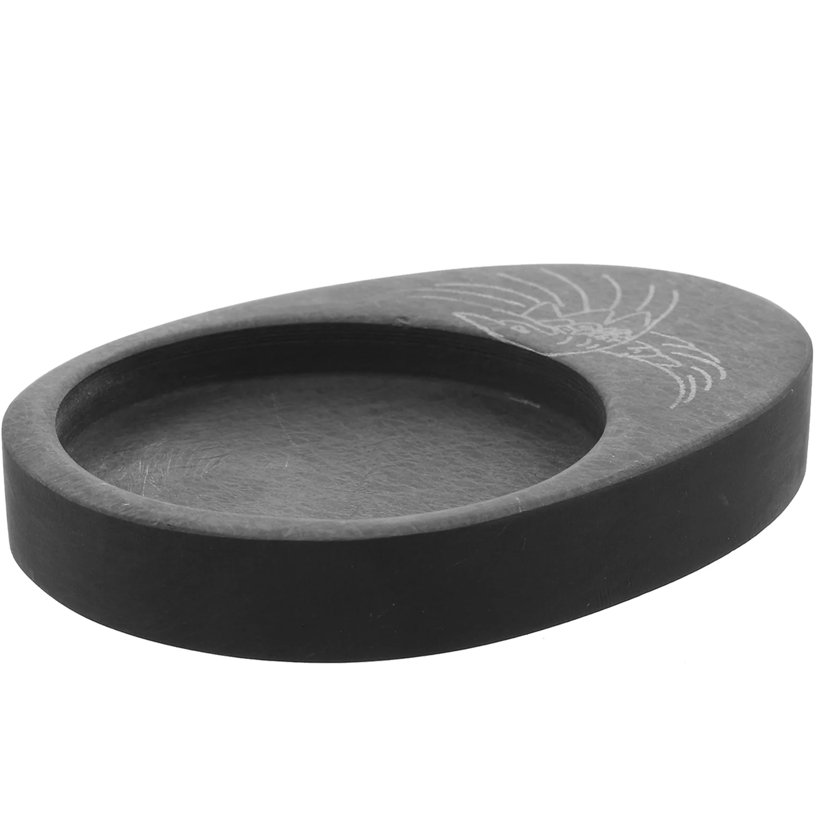 Calligraphy Student Inkstone Painting Inkslab Accessory for Writing Mini Drawing Black Grinding