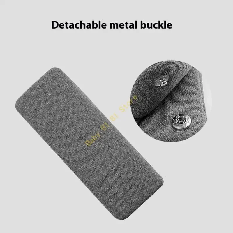 Strollers Shoulder Strap Protectors Crotch Mat No Tool Needed Comfortable Padding Machine Washable For Newborns Toddler 11UC