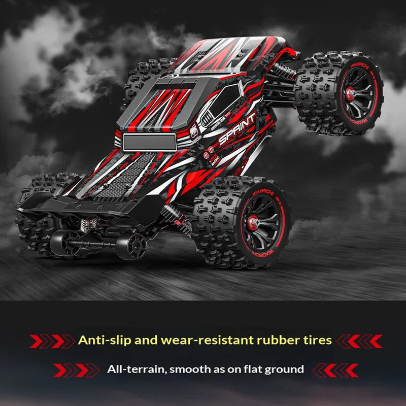 

Brushless RC Car High-Speed Off-Road Climbing Adult Remote Control Toy Four-Wheel Drive Drift Big Foot Alloy Racing Toy for Boys