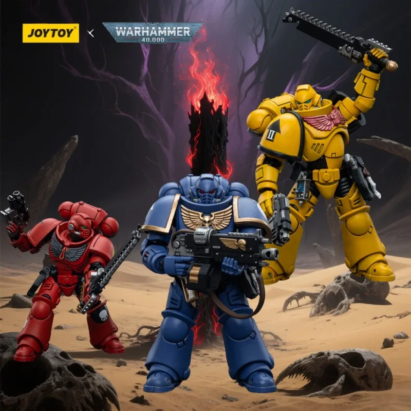 

【In Stock】 JOYTOY Warhammer 40K 1/18 Action Figures Ultramarines Intercessors V6 Anime Figures Toys