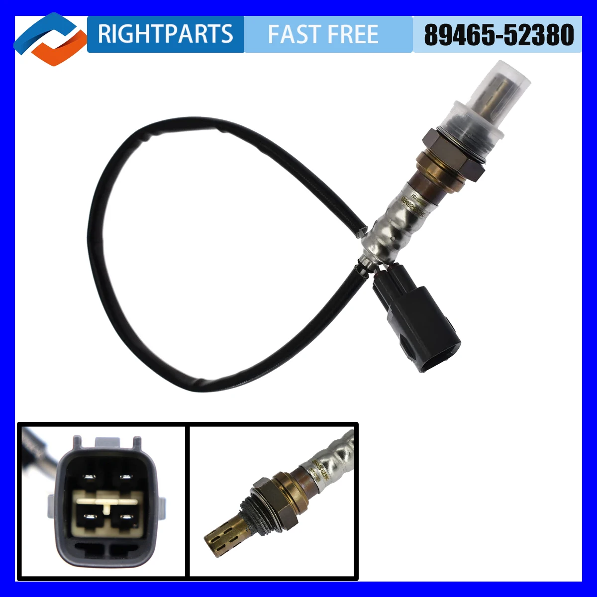 RIGHTPARTS New 89465-52380 8946552380 Car Oxygen Sensor For Toyota Yaris Vios Altis Corolla For Toyota Lambda Sensor 89465 52380